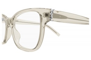 Saint Laurent SL M158 004 bézs demó szemüveg