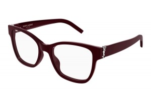 Saint Laurent SL M158 006 burgundi szemüveg (demo lencse)