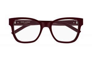 Saint Laurent SL M158 006 burgundi szemüveg (demo lencse)