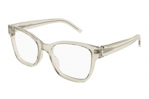 Saint Laurent SL M158 010 bézs demo lencsés szemüveg