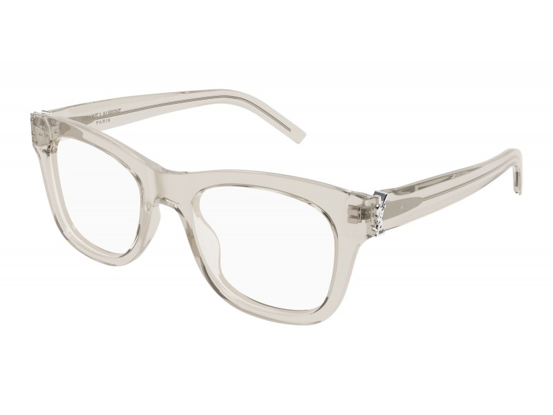Saint Laurent SL M159 004 bézs szemüveg – demo lencse