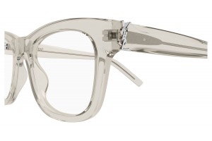 Saint Laurent SL M159 004 bézs szemüveg – demo lencse