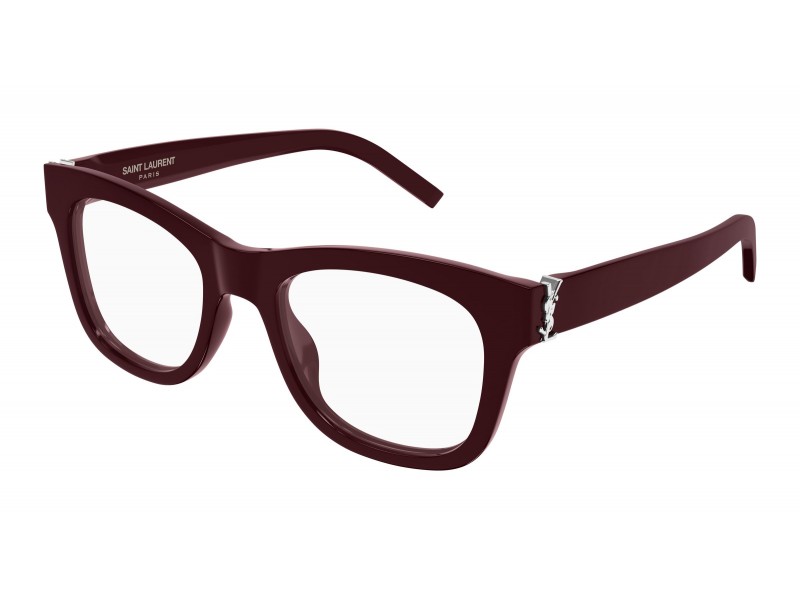Saint Laurent SL M159 006 burgundi szemüveg - demo lencse
