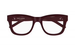 Saint Laurent SL M159 006 burgundi szemüveg - demo lencse
