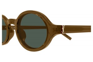 Saint Laurent SL M161 004 barna-zöld napszemüveg