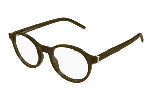 Saint Laurent SL M163 005 barna szemüveg - demó lencse