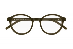 Saint Laurent SL M163 005 barna szemüveg - demó lencse