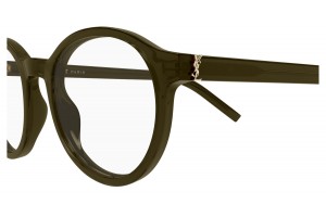 Saint Laurent SL M163 005 barna szemüveg - demó lencse