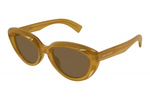 Saint Laurent SL 859 004 sárga-barna napszemüveg