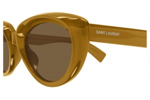 Saint Laurent SL 859 004 sárga-barna napszemüveg