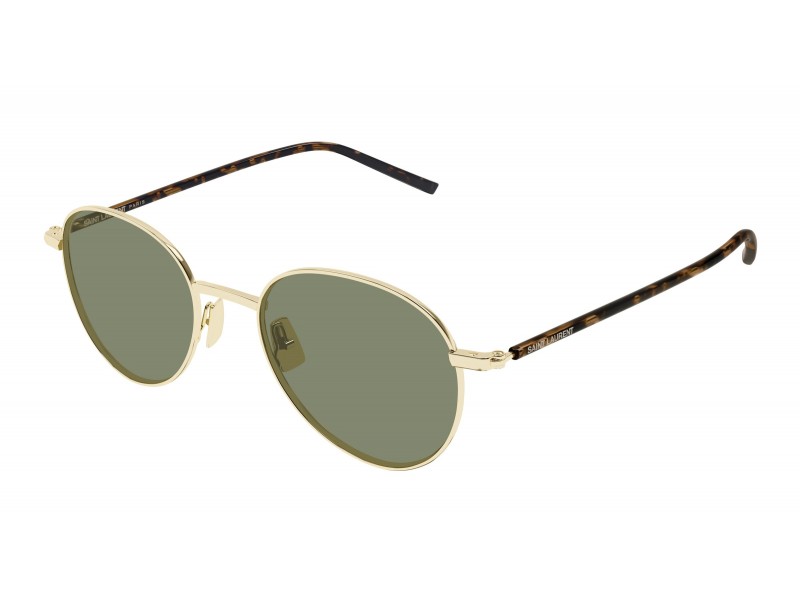 Saint Laurent SL 865 003 arany zöld napszemüveg