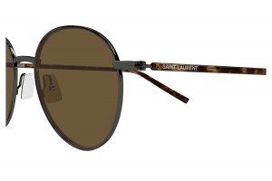Saint Laurent SL 865 004 Ruthenium Brown napszemüveg