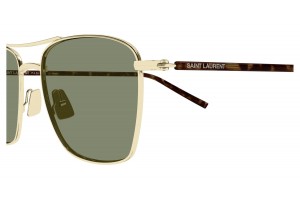 Saint Laurent SL 866 003 GOLD GREEN napszemüveg