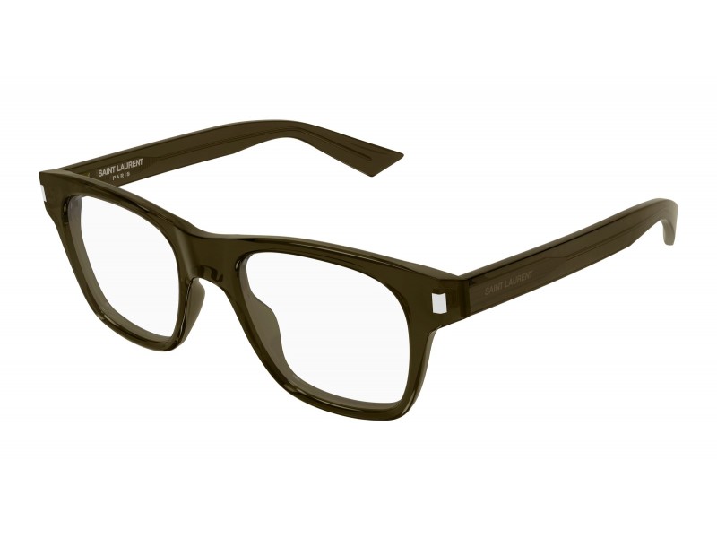 Saint Laurent SL 875 barna demo lencsés szemüveg