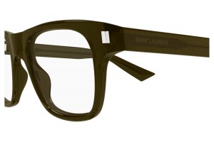 Saint Laurent SL 875 barna demo lencsés szemüveg