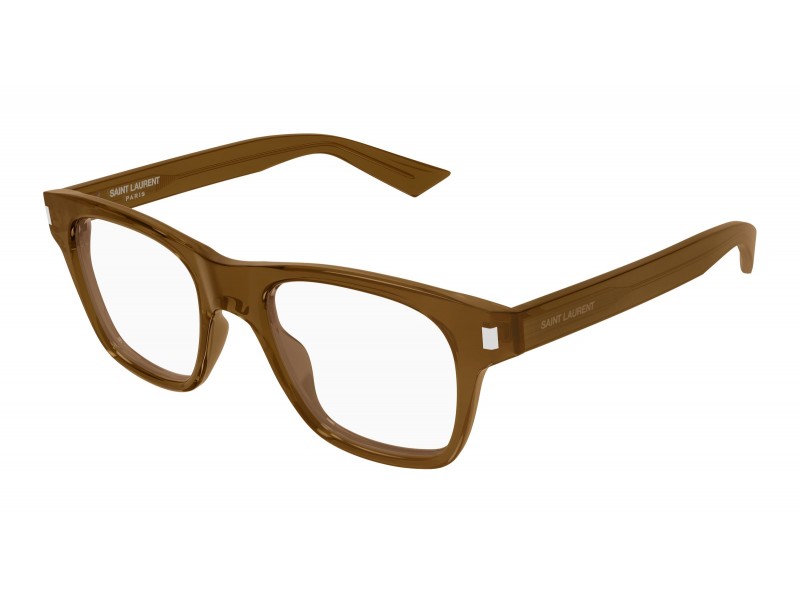 Saint Laurent SL 875 barna szemüveg, demo lencse