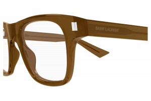 Saint Laurent SL 875 barna szemüveg, demo lencse