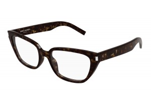 Saint Laurent SL 896 havana szemüveg demo lencsével