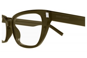 Saint Laurent SL 896 006 barna szemüveg - demo lencse