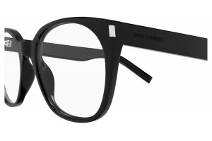 Saint Laurent SL 897 001 fekete szemüveg (demo lencse)