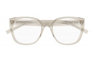 Saint Laurent SL 897 004 beige szemüveg - demo lencse