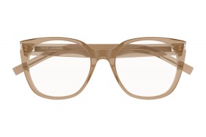 Saint Laurent SL 897 005 barna szemüveg (demo lencse)
