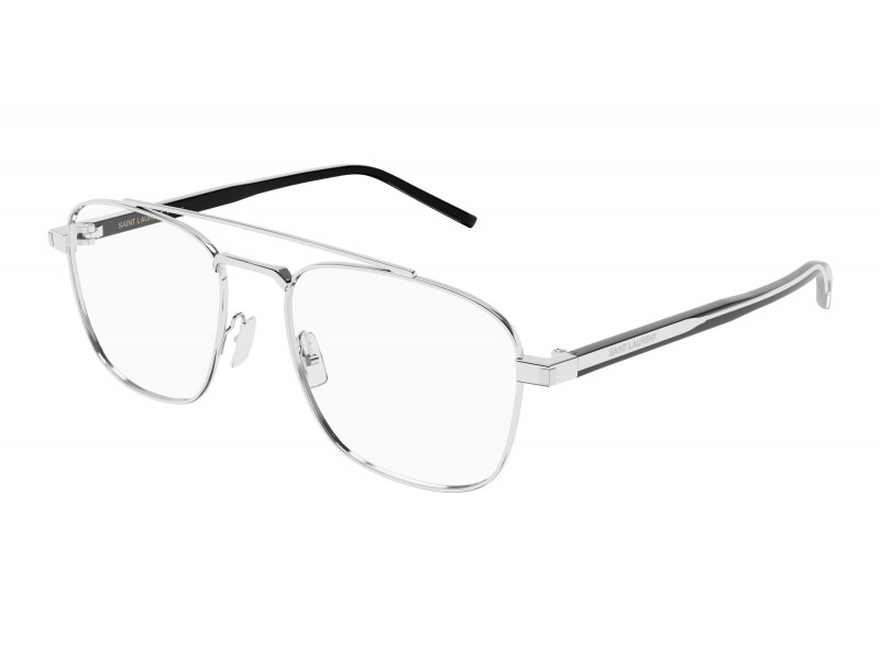 Saint Laurent SL 665 ezüst demo lencsés szemüveg