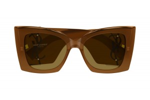 Saint Laurent SL M119 BLAZE barna napszemüveg