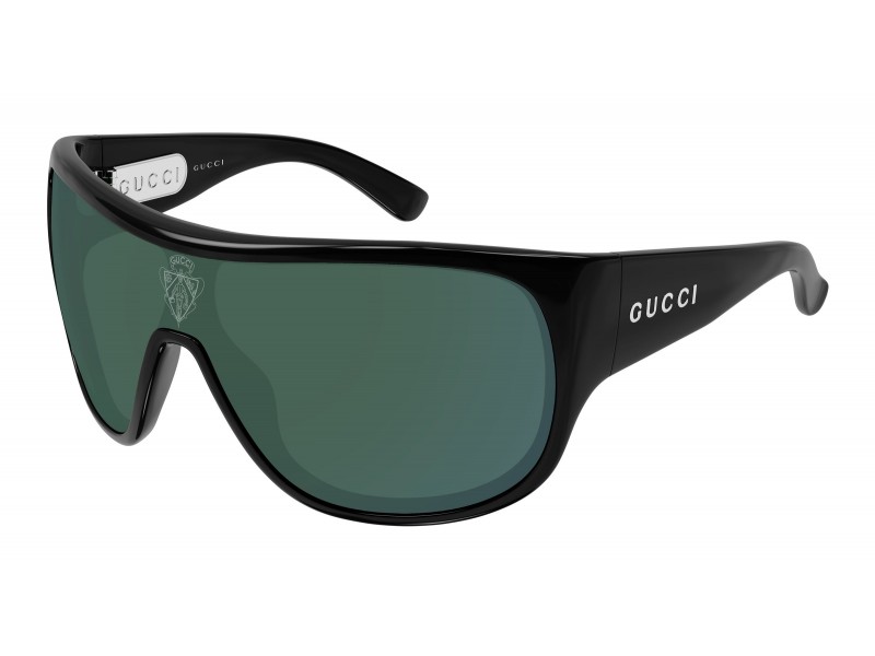 Gucci GG2168S napszemüveg - fekete keret, zöld tükrös lencse