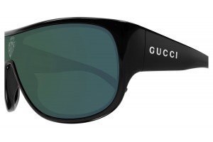 Gucci GG2168S napszemüveg - fekete keret, zöld tükrös lencse
