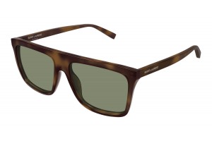Saint Laurent SL 904 004 HAVANA GREEN napszemüveg