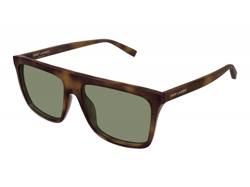 Saint Laurent SL 904 004 HAVANA GREEN napszemüveg