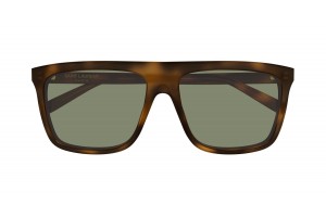 Saint Laurent SL 904 004 HAVANA GREEN napszemüveg