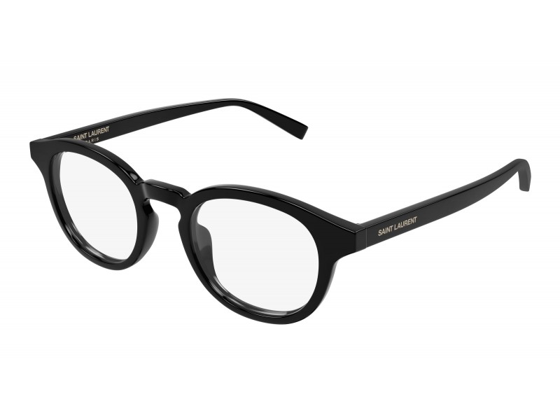 Saint Laurent SL 907 004 fekete szemüveg (demo lencse)