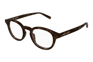 Saint Laurent SL 907 005 HAVANA szemüveg — demo lencse