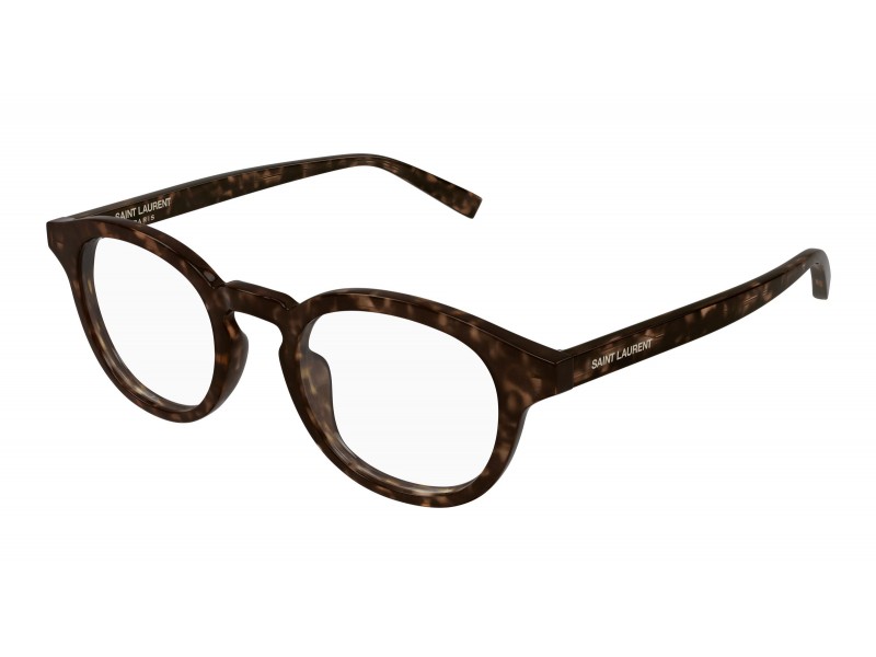 Saint Laurent SL 907 005 HAVANA szemüveg — demo lencse