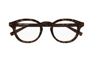Saint Laurent SL 907 005 HAVANA szemüveg — demo lencse