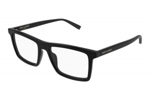 Saint Laurent SL 906 004 fekete szemüveg (demo lencse)