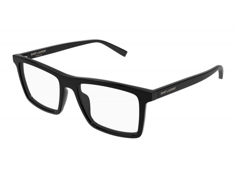 Saint Laurent SL 906 004 fekete szemüveg (demo lencse)