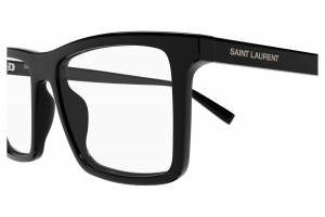 Saint Laurent SL 906 004 fekete szemüveg (demo lencse)