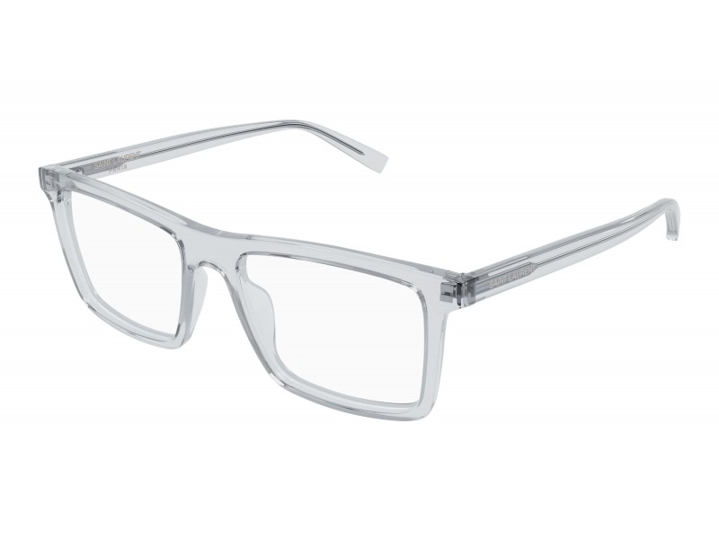Saint Laurent SL 906 006 szürke szemüveg (demo lencse)