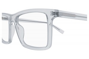 Saint Laurent SL 906 006 szürke szemüveg (demo lencse)