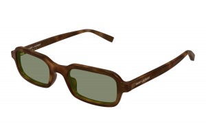 Saint Laurent SL 908 003 HAVANA GREEN napszemüveg