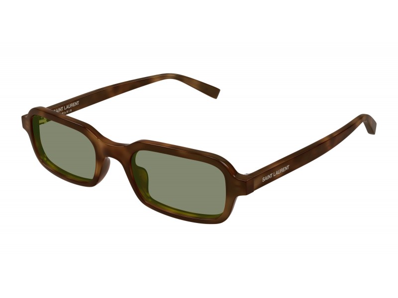 Saint Laurent SL 908 003 HAVANA GREEN napszemüveg