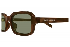 Saint Laurent SL 908 003 HAVANA GREEN napszemüveg