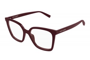 Saint Laurent SL 910 003 — bordó keret (demó lencse)