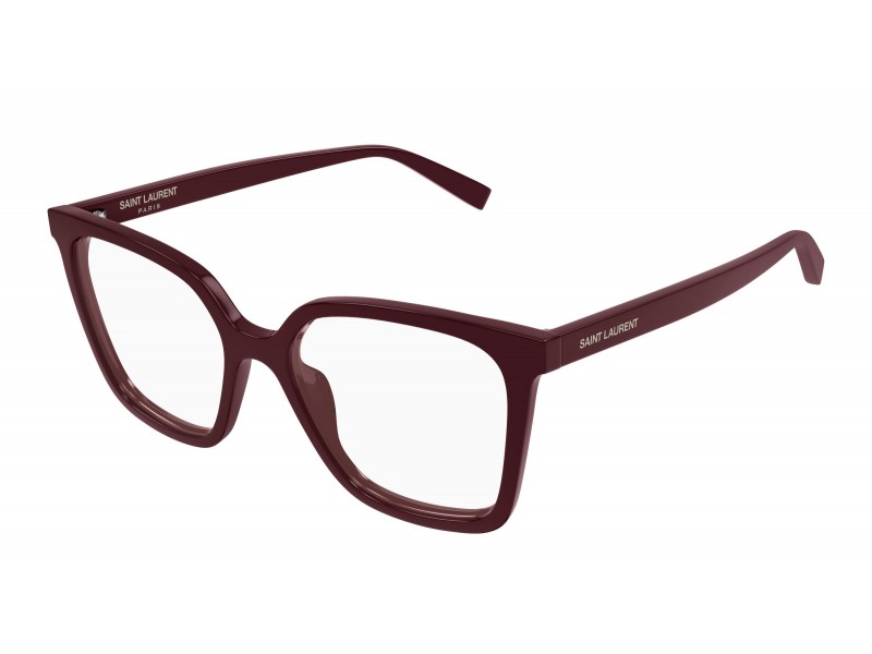 Saint Laurent SL 910 003 — bordó keret (demó lencse)