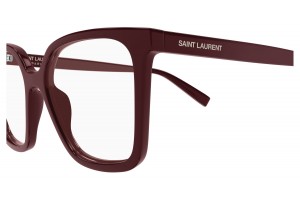 Saint Laurent SL 910 003 — bordó keret (demó lencse)