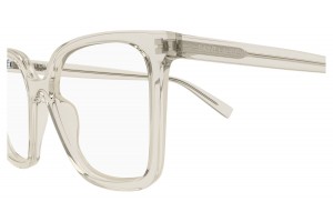Saint Laurent SL 910 004 bézs szemüveg — demo lencse