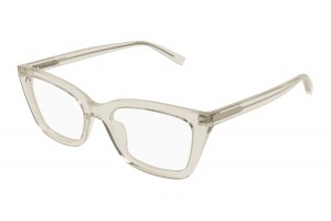 Saint Laurent SL 911 004 bézs demo lencsés szemüveg